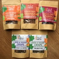 Gluten-free grain free granola & crisps from Pulp Pantry